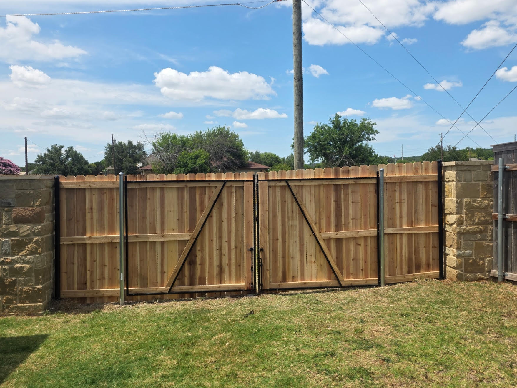 Custom Cedar Gate & Fencing